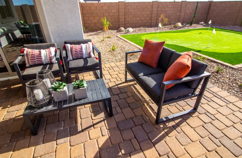 Modern Paver Patio