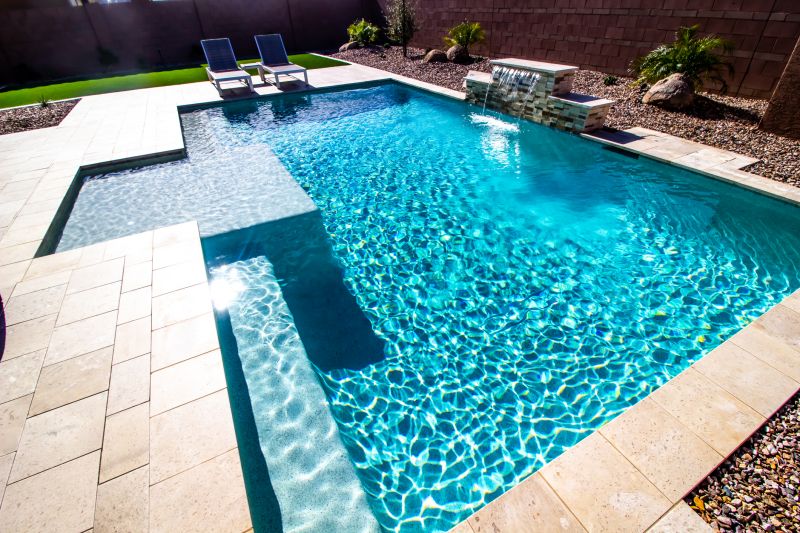Elegant Paver Pool Deck